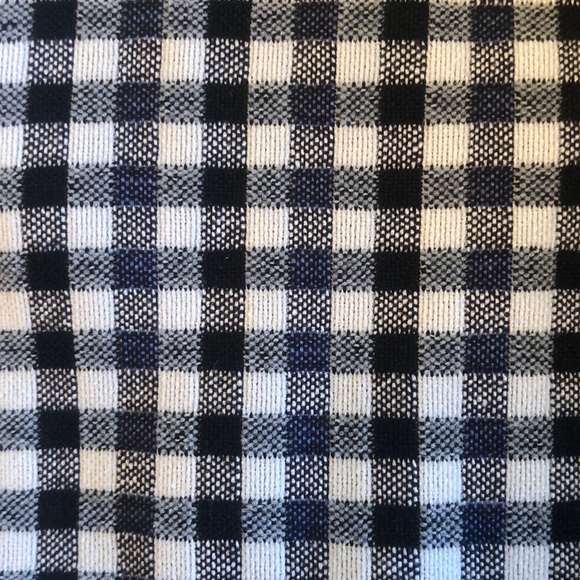 NWOT Calvin Klein Blue and Black Gingham Dress - Picture 3 of 6